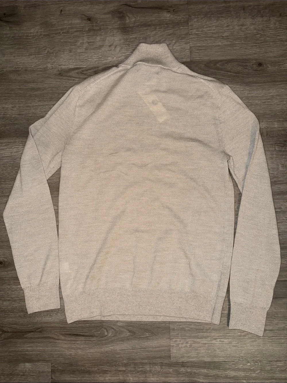 banana republic merino quarter zip sweater